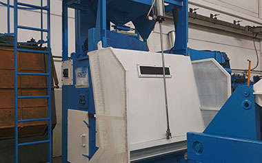 Sandblasting machines