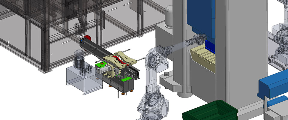 Special equipment for hot forging