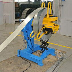 Coil feed lines for stamping presses
