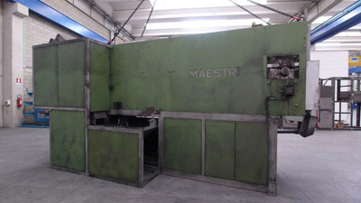 MAESTRI CT-4P-3500 Horno a gas de calentamiento tochos para la estampación en caliente