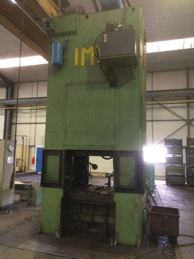 IMV DFL63 / Ton 630 Mechanical straight side press for cold stamping