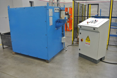 FPM 300 Machine à graphiter pour lopins en laiton