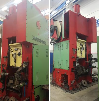 HYDROMEC HF 5000 D / Ton 500 Presses for hot forging of brass and aluminium