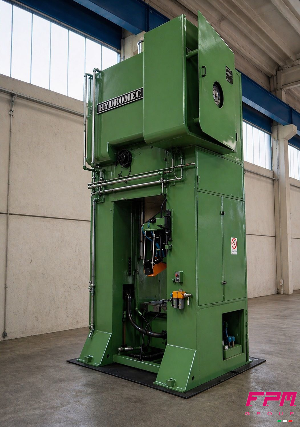 Pressa stampaggio a caldo ottone e alluminio - Usato - HYDROMEC HF 3200 ...